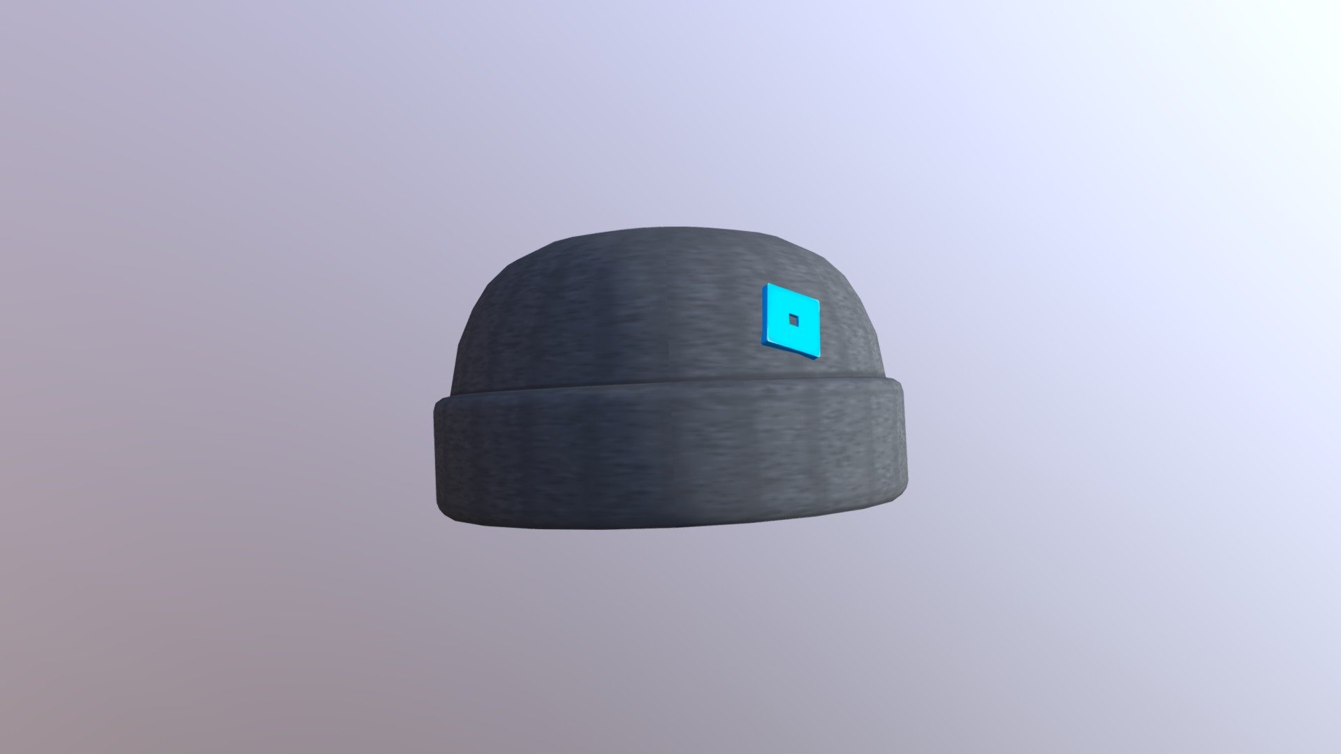 Roblox Beanie (Dark Grey) 3d model