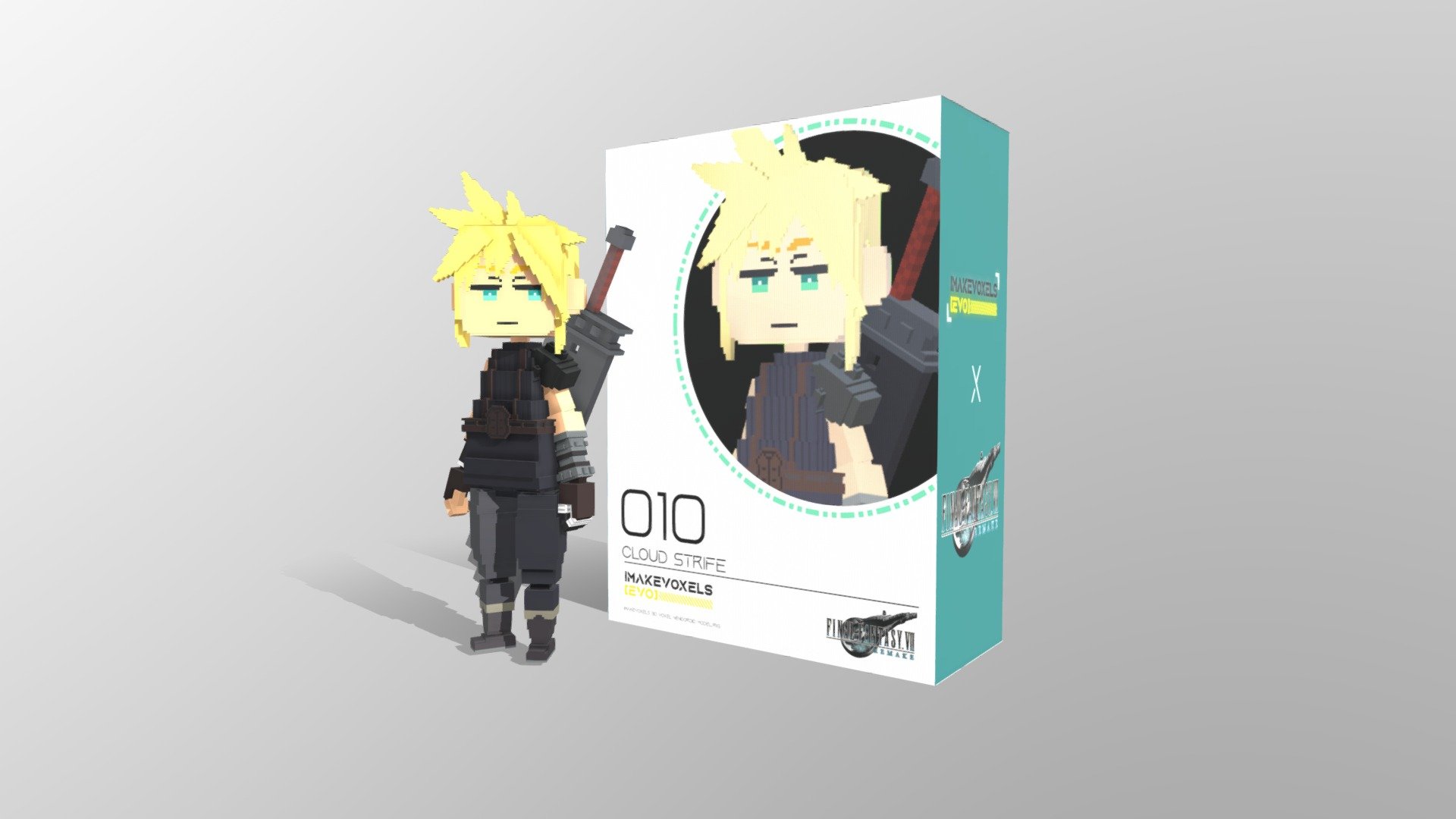 Cloud Strife 3d model