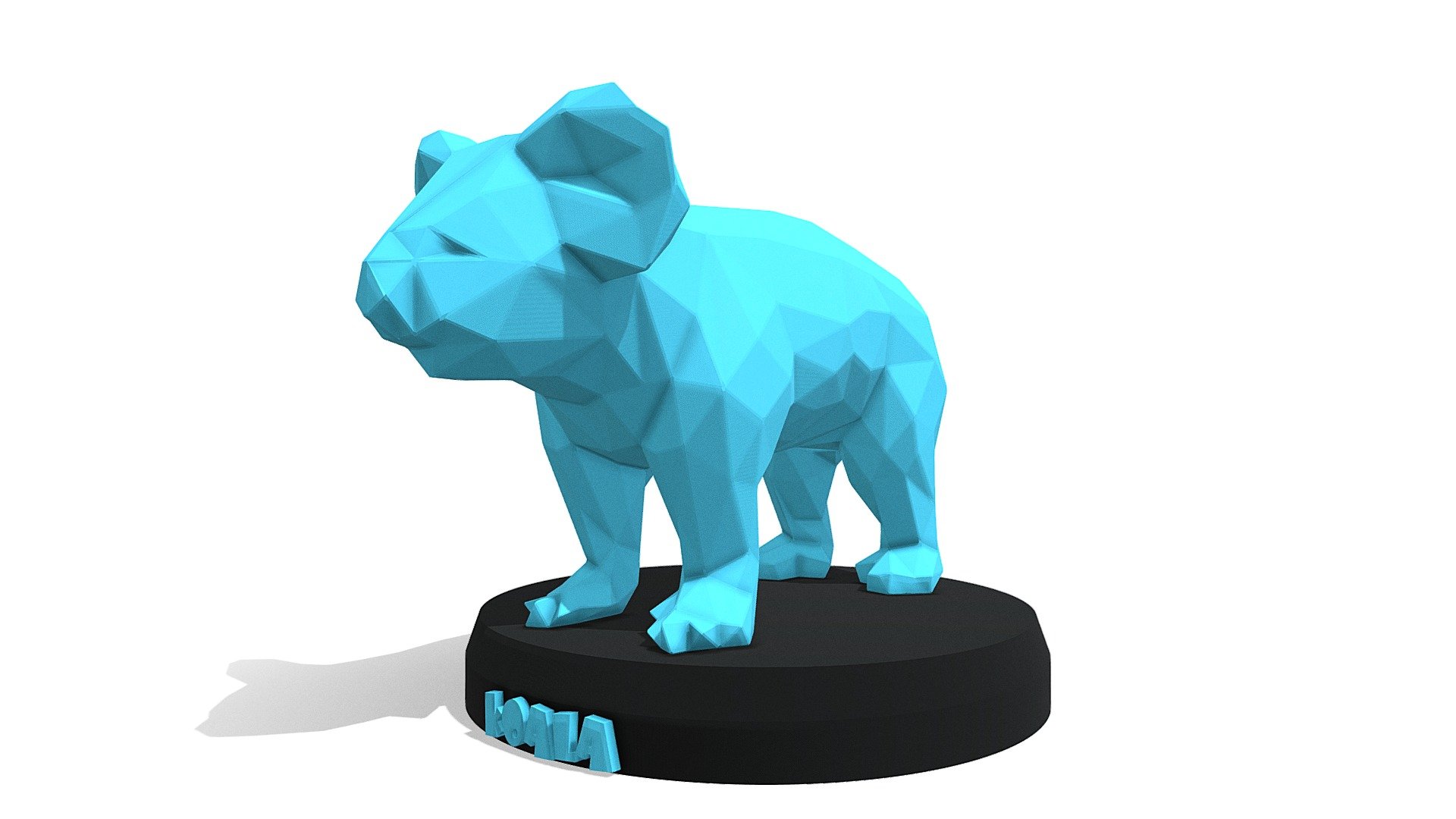 Poly Koala 3d model