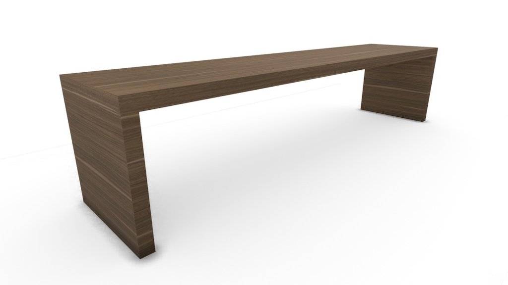 Work Bar Table SHC Quick Office 3d model