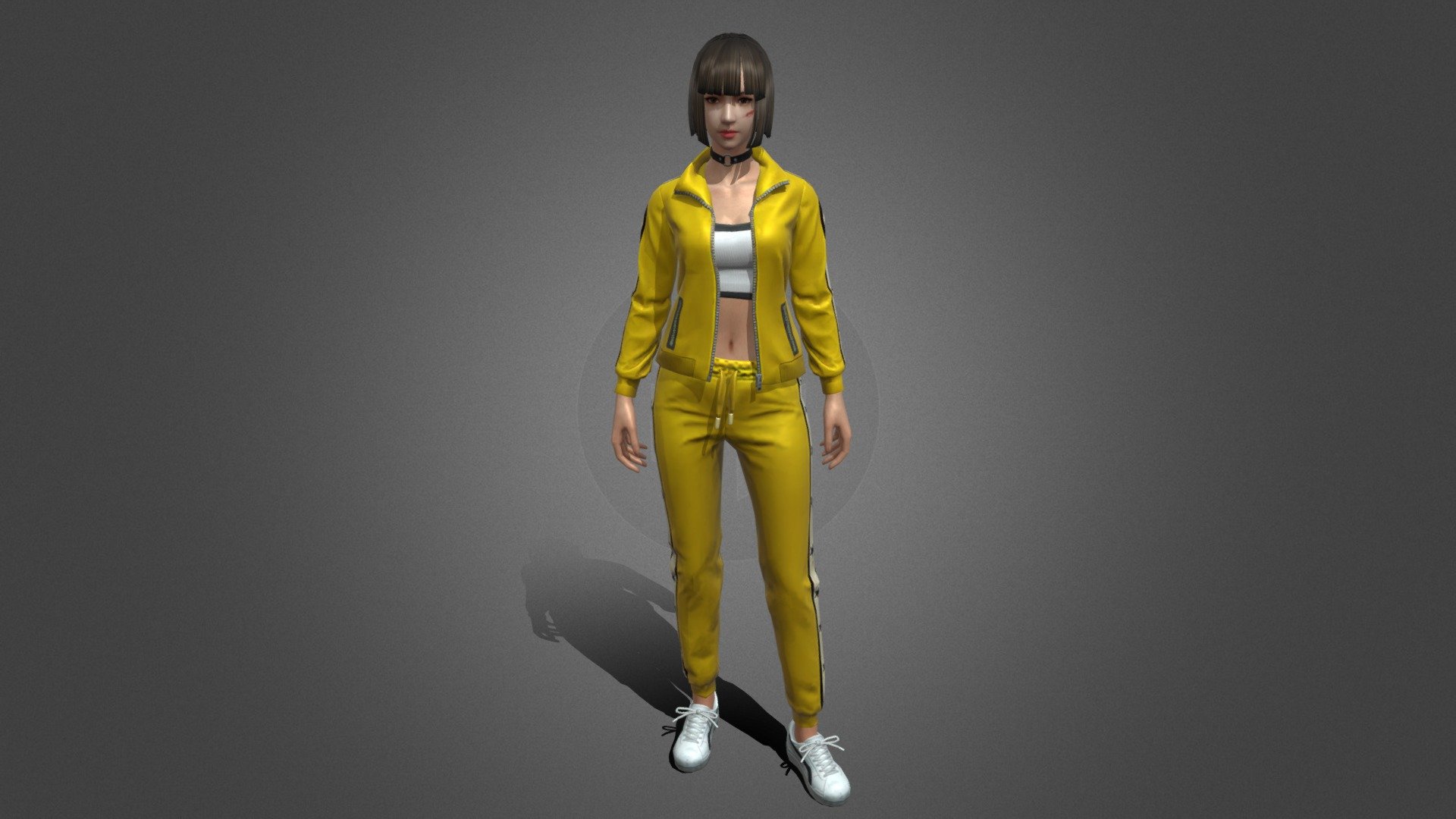 Kelly Full Bundle_ Free Fire 3d model