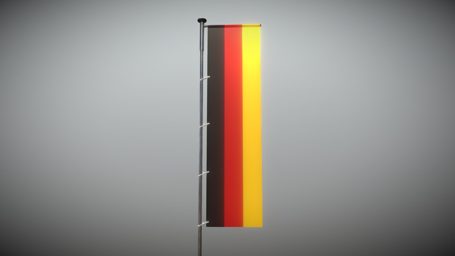 Germany Flag 8m 3d model