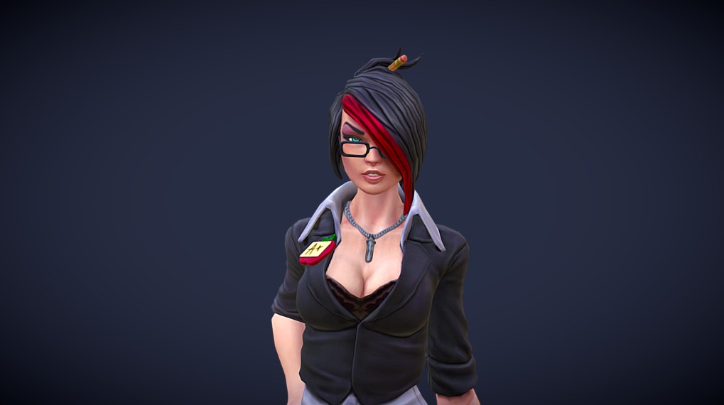 Headmistress Fiora 3d model