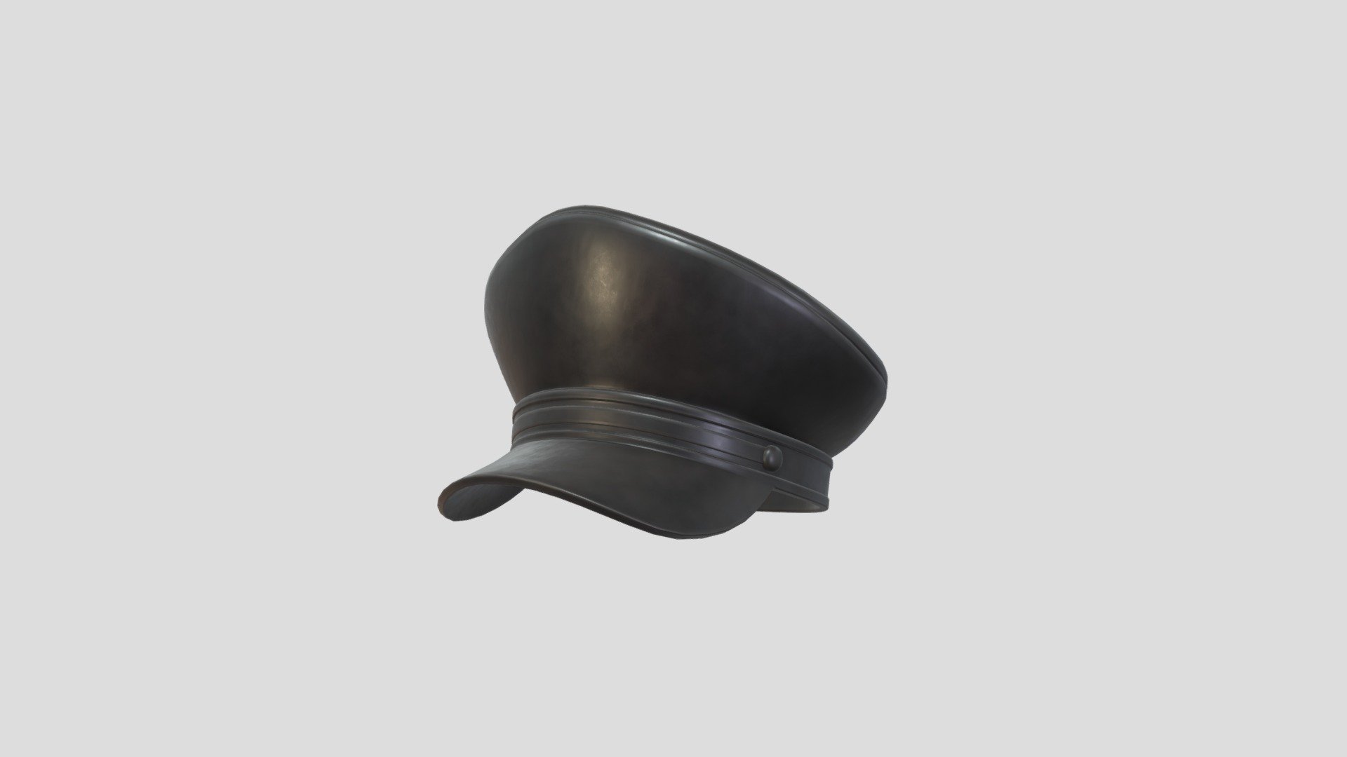 Prop052 Leather Hat 3d model