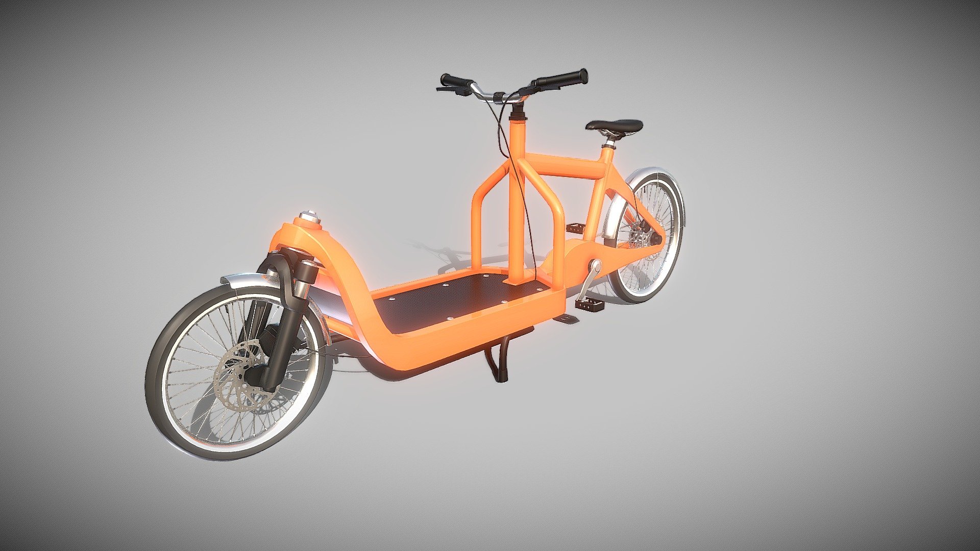 Cargobike Simple Version 3d model