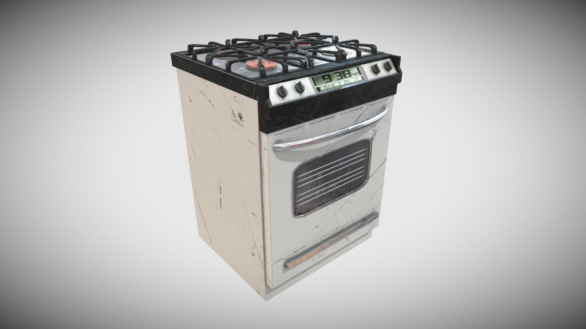 Gas Stove 3d model