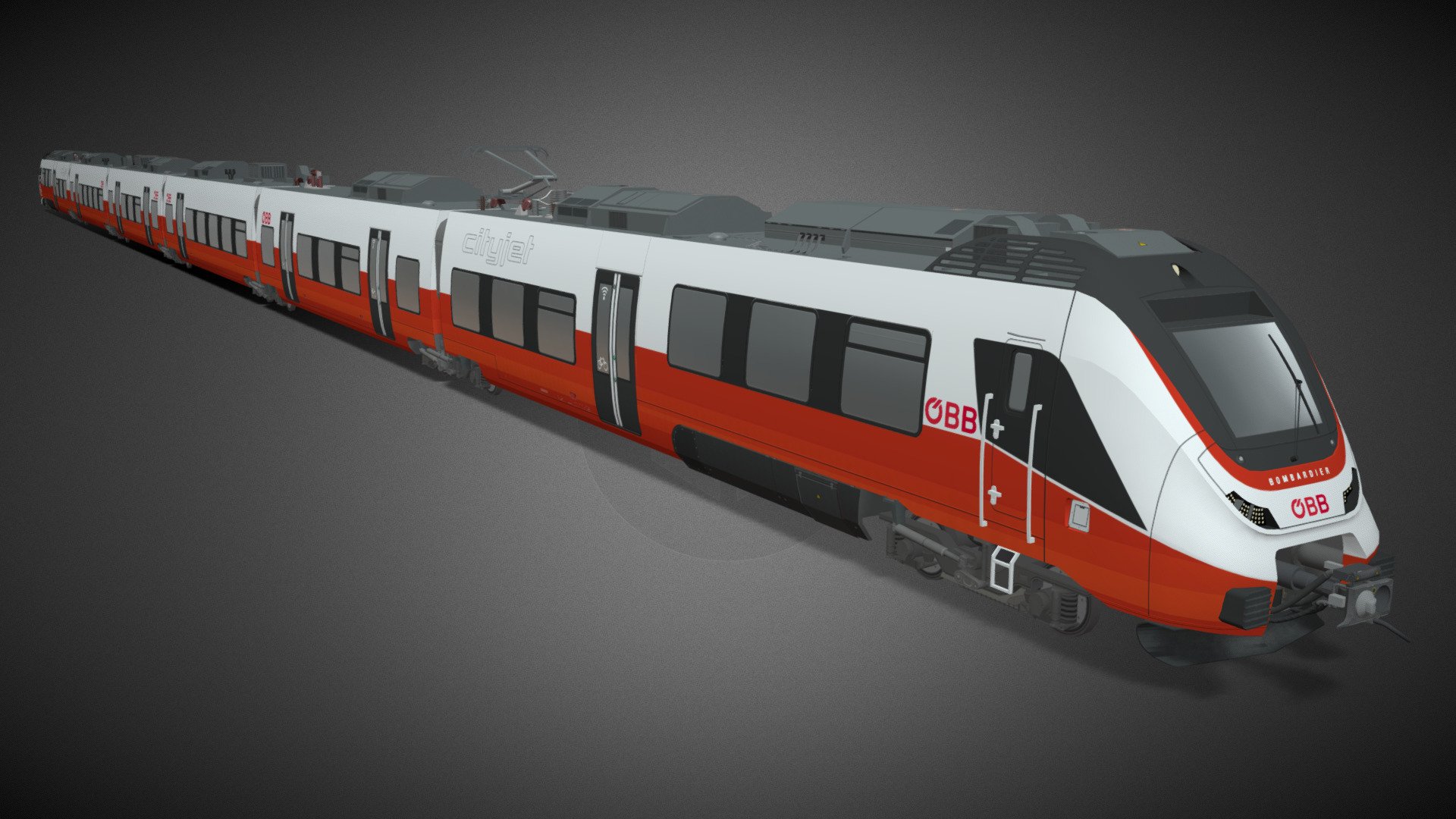 Bombardier Talent 3 ÖBB 3d model