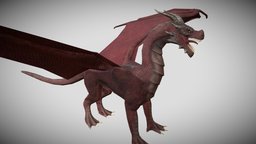 dragon low poly