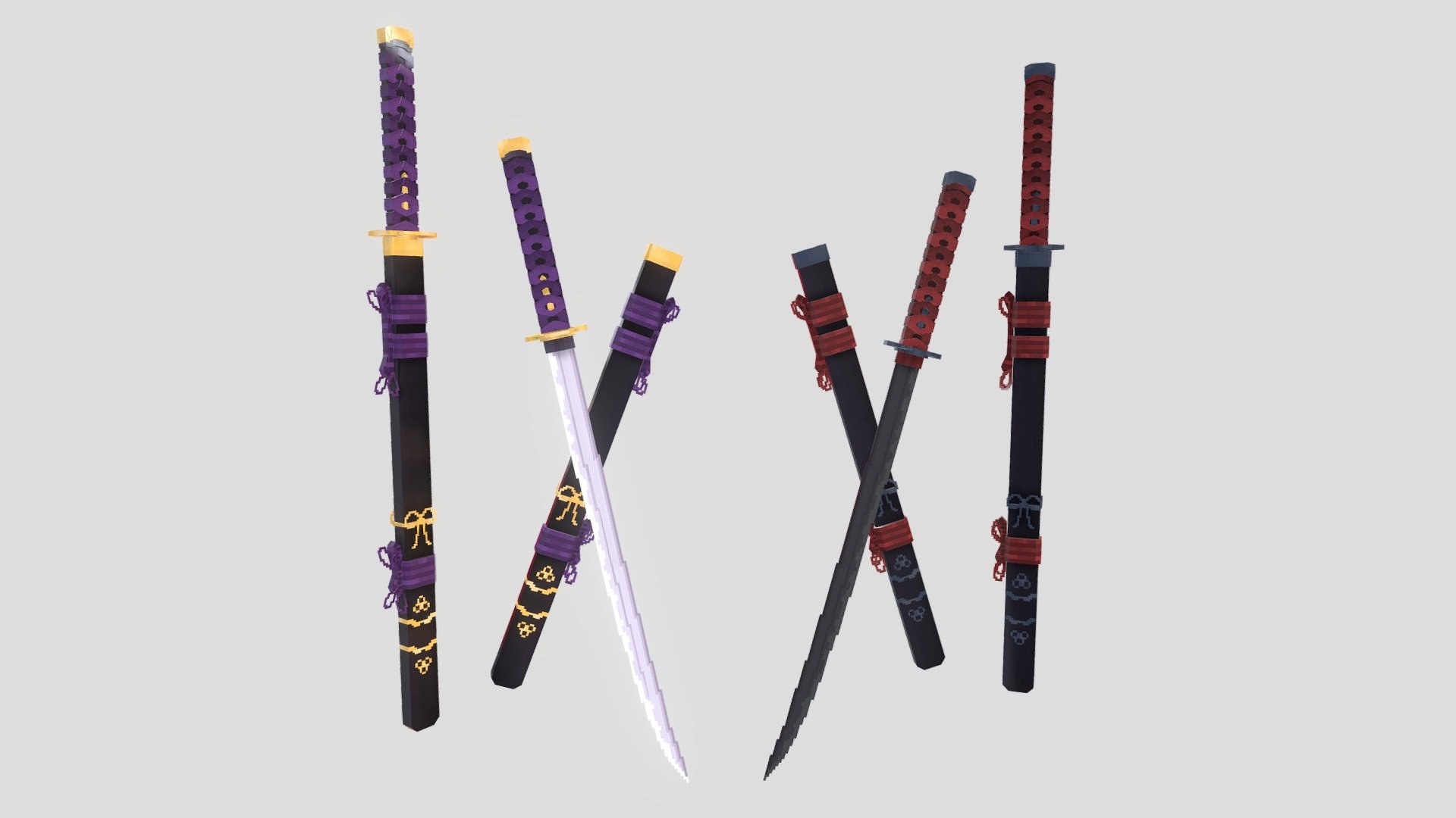 [ MC ] Item : Katana 3d model