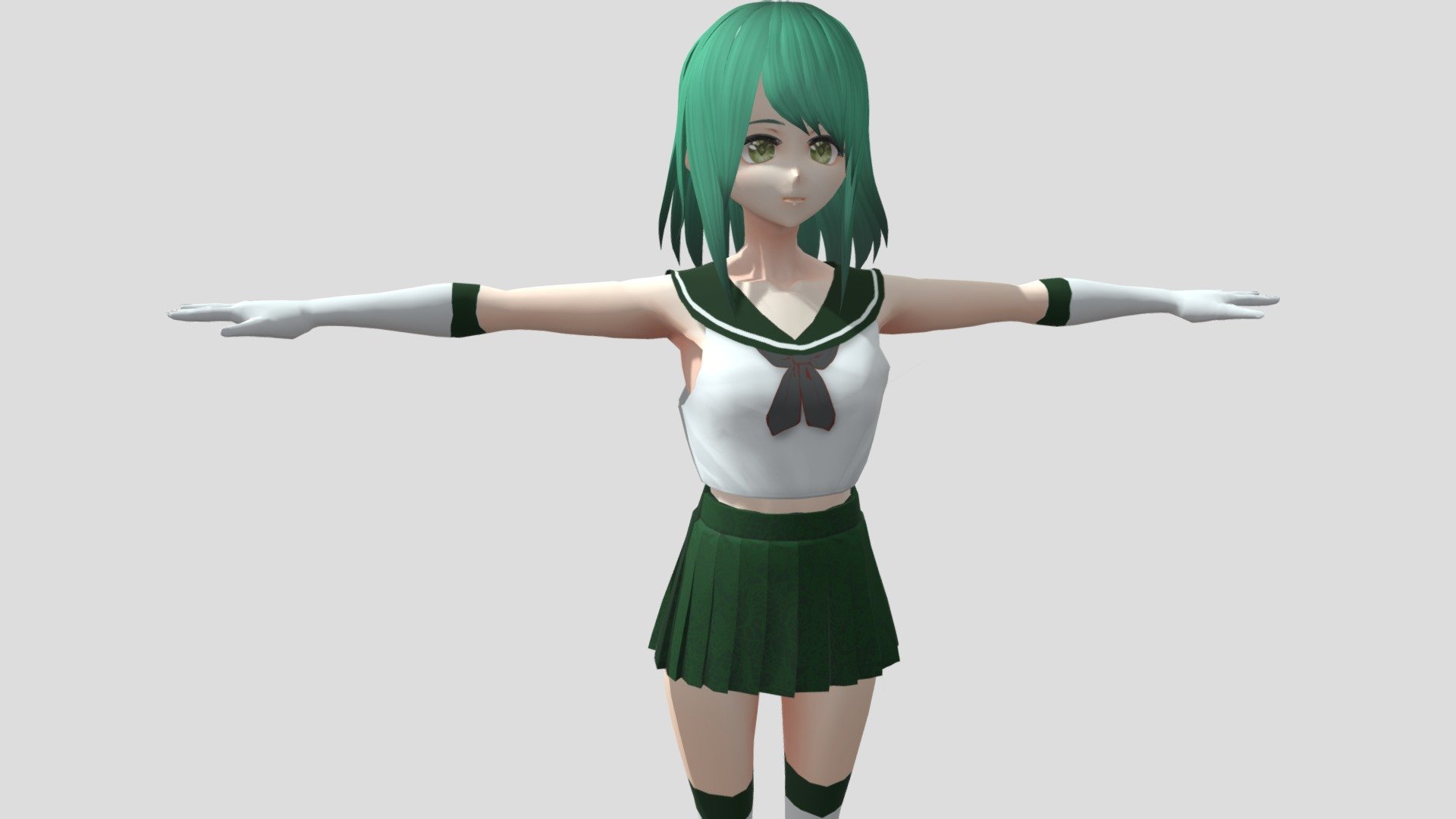 【Anime Character / alex94i60】Youko (Sailor) 3d model