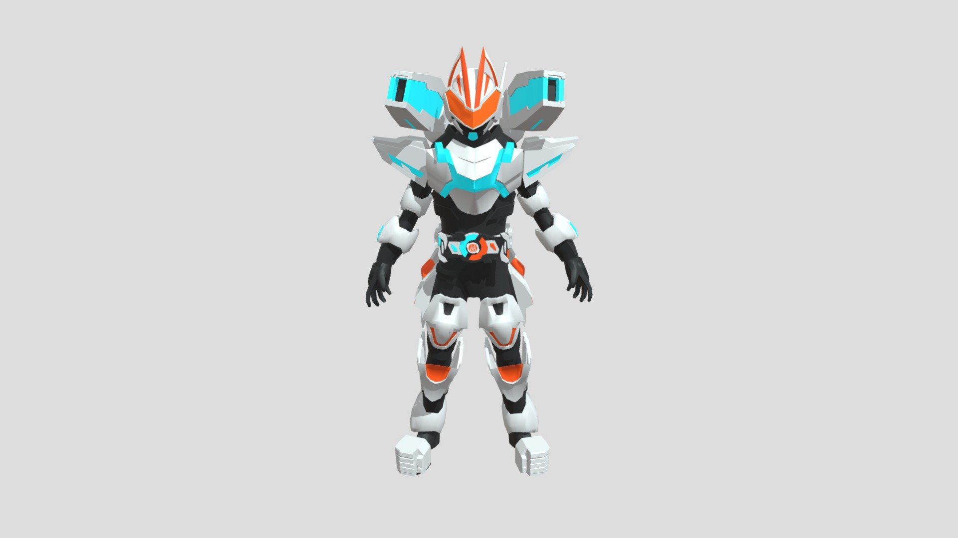 Kamen Rider  Geats Command cannon 3d model