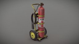 Fire Extinguisher Trolley