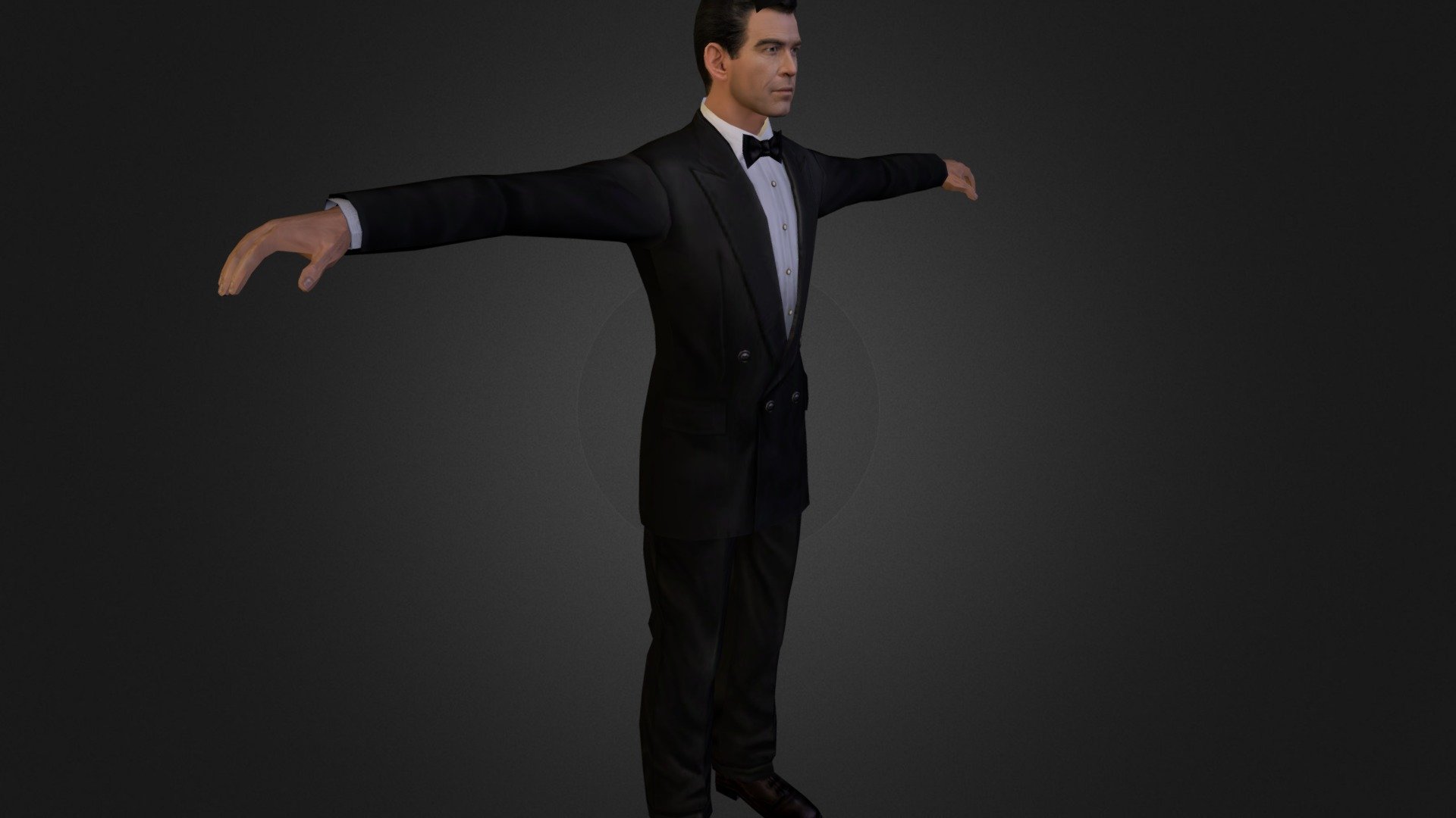 James Bond V Kostyoume 3d model