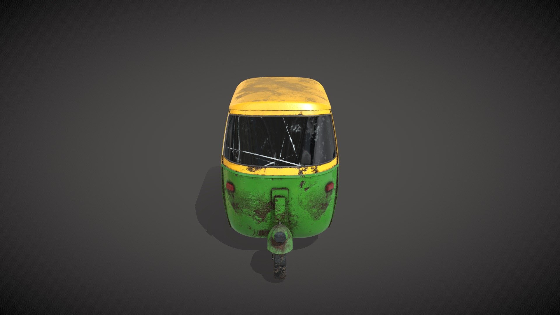 Auto_Rickshaw 3d model