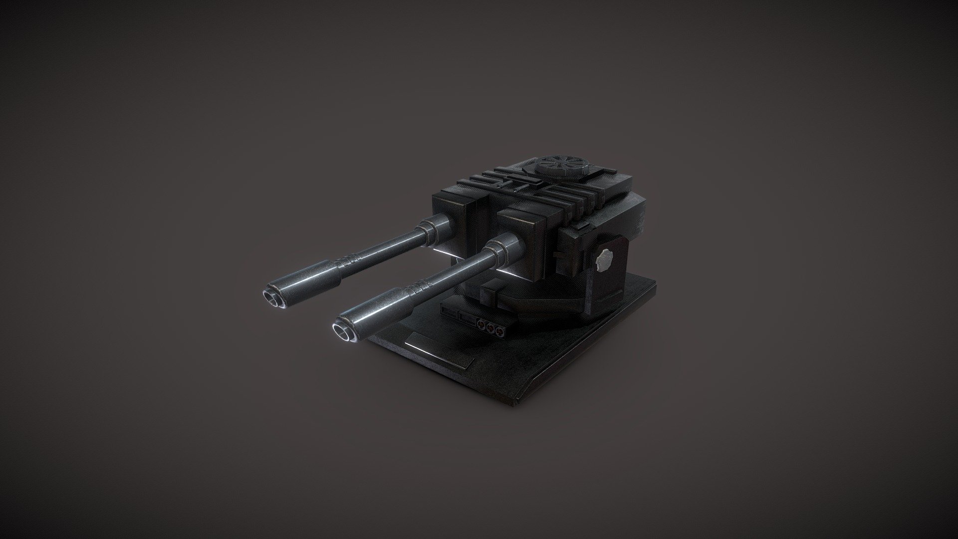 Turret 3d model