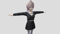 【Anime Character】Lulu (Unity 3D)