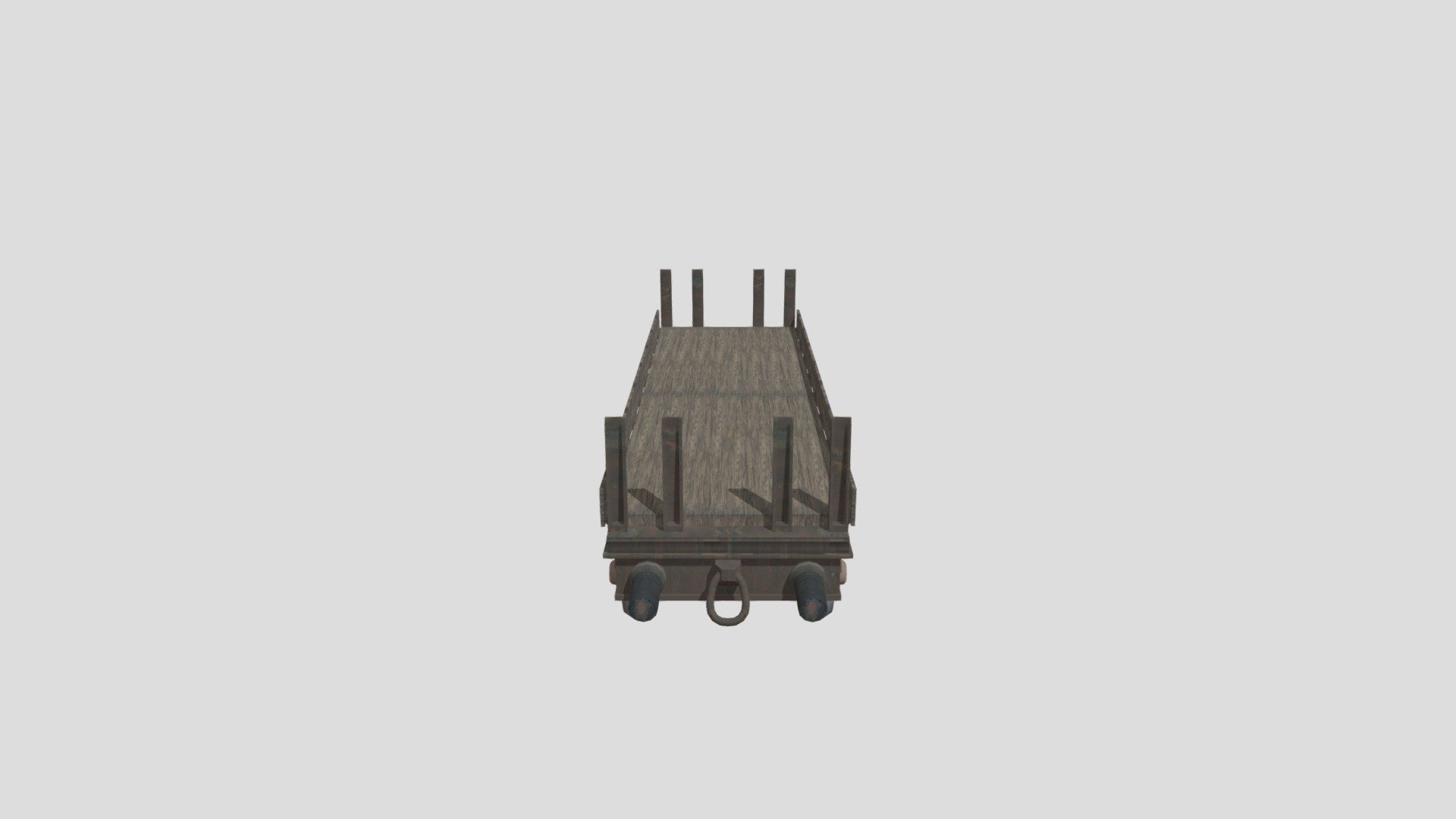 ww2_train_wagon_cargo 3d model