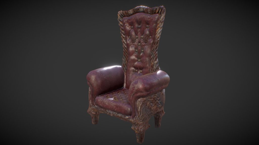 Victorian Chair 3d model