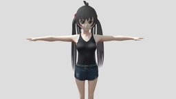 【Anime Character】Nomi (TankTop/Unity 3D)