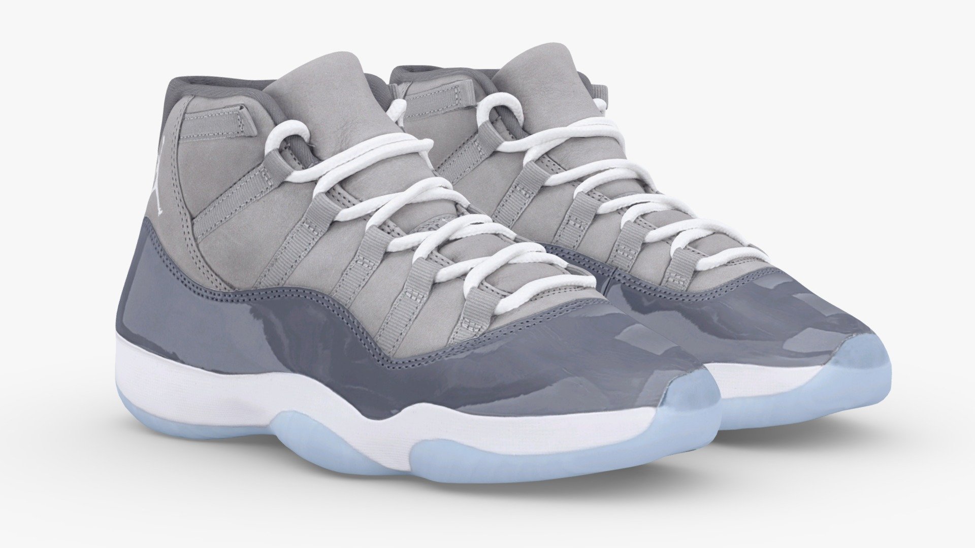 Nike Air Jordan 11 Retro Cool Grey 3d model