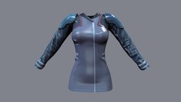 Female Mini Sci-fi Uniform