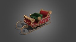 Christmas sledge