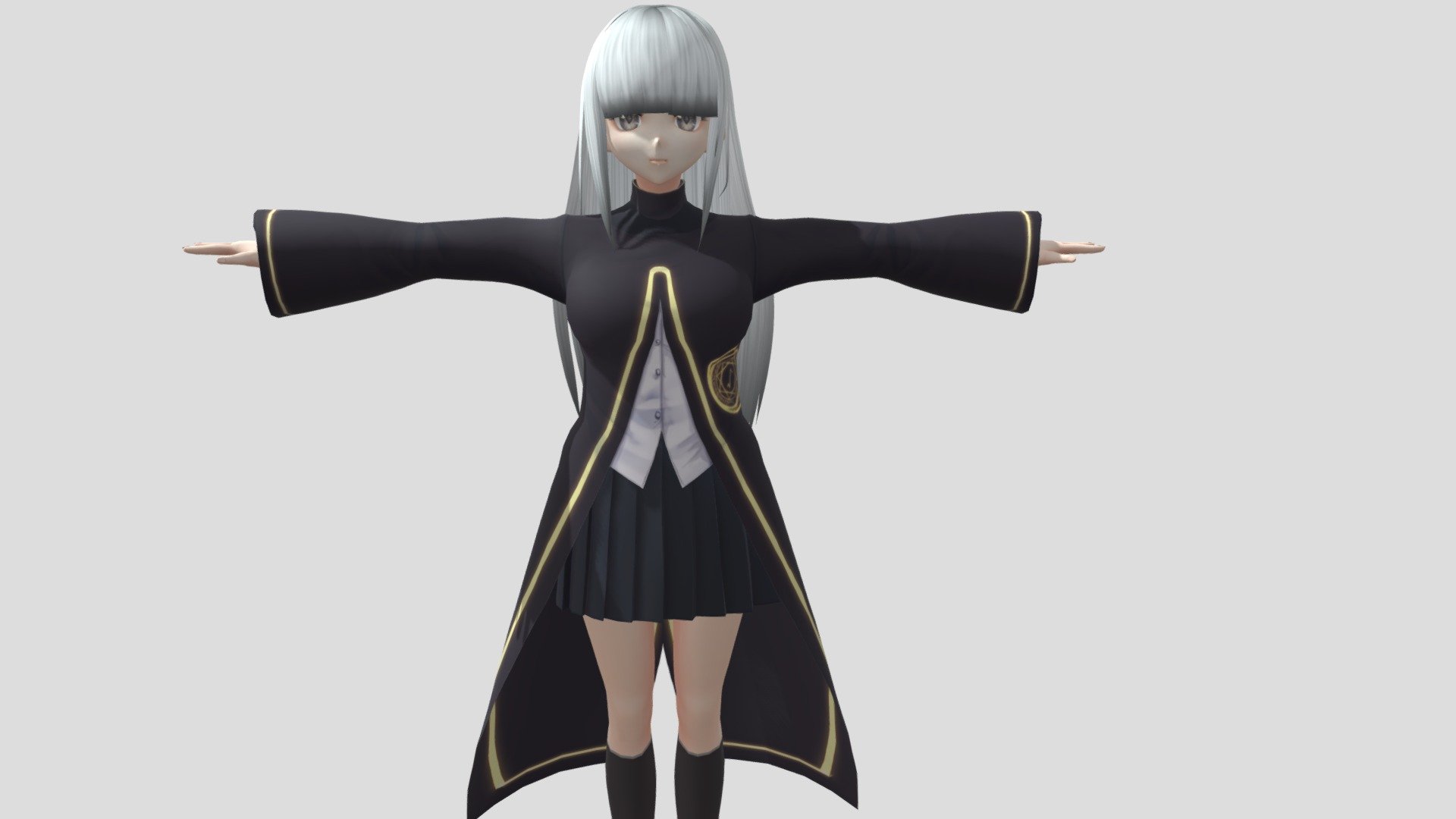 【Anime Character】Ruthless (Unity 3D) 3d model