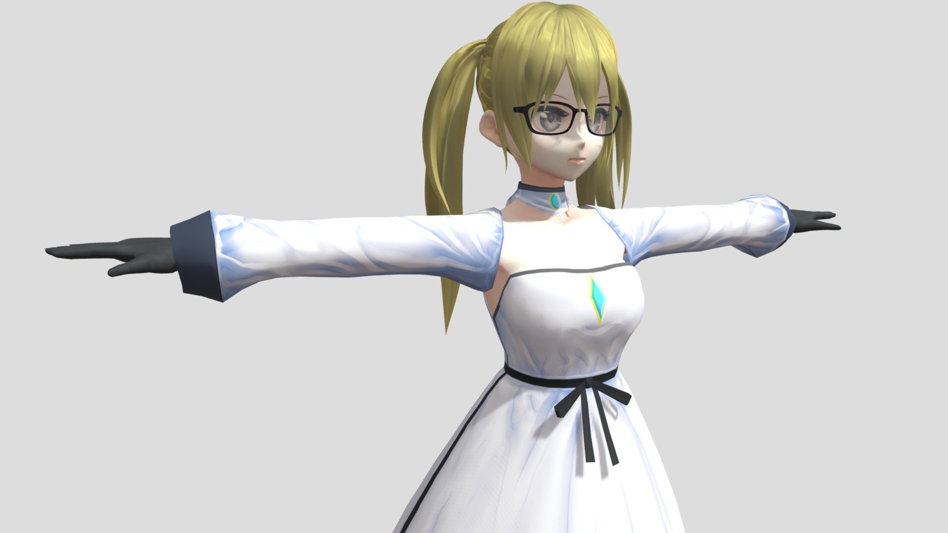 【Anime Character / alex94i60】Zoe 3d model