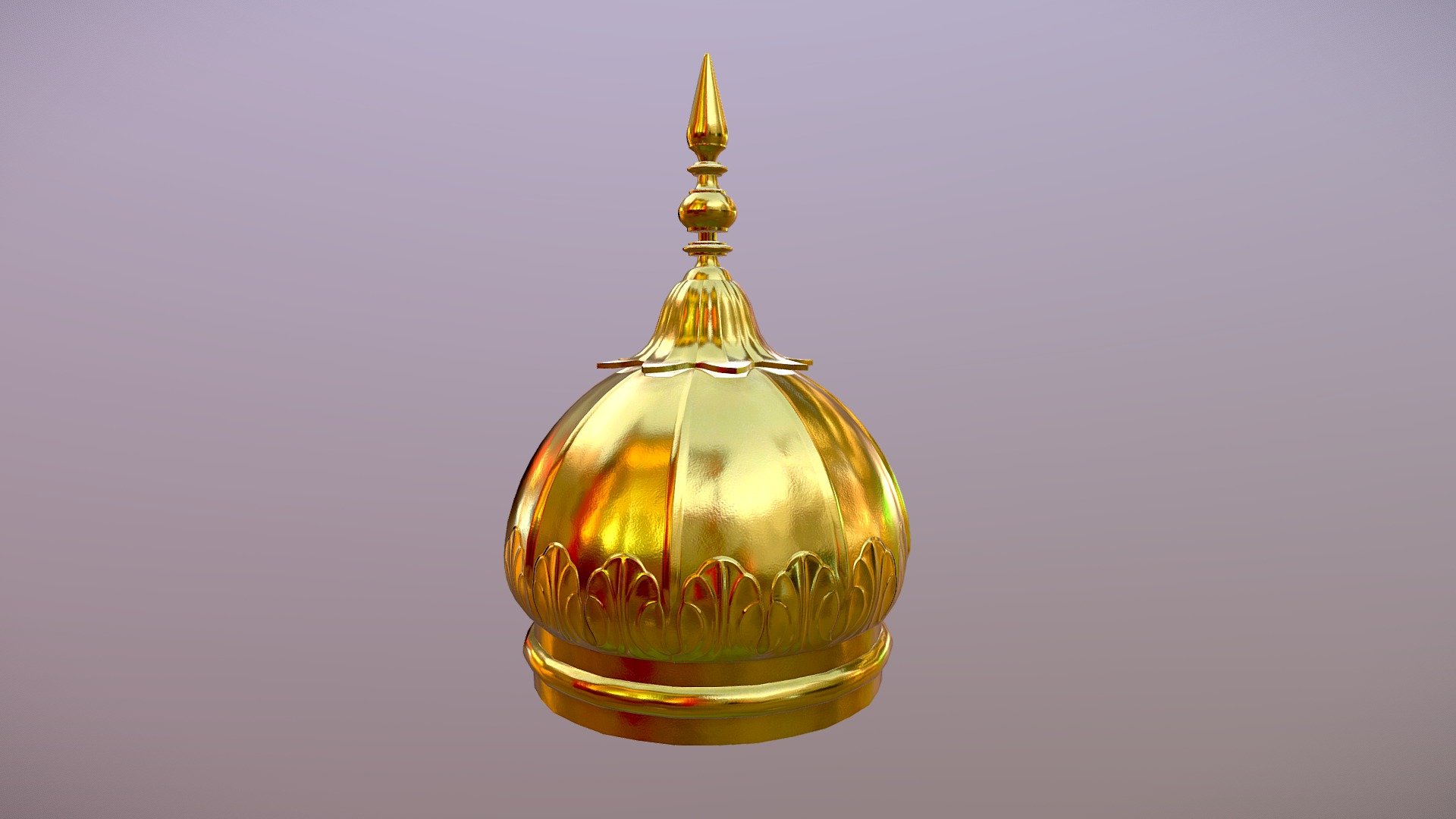 Harimandir Sahib Gold Dome 3d model