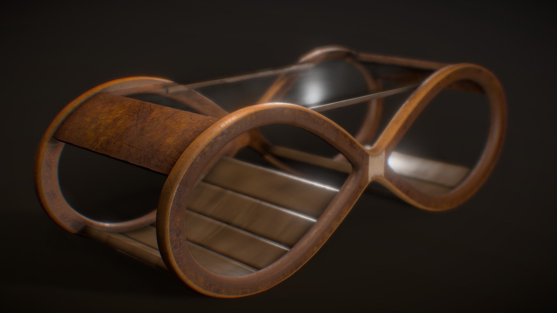 Infinite center table 3d model