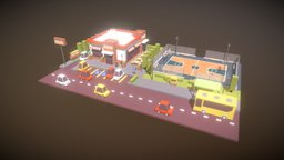 Low Poly Street