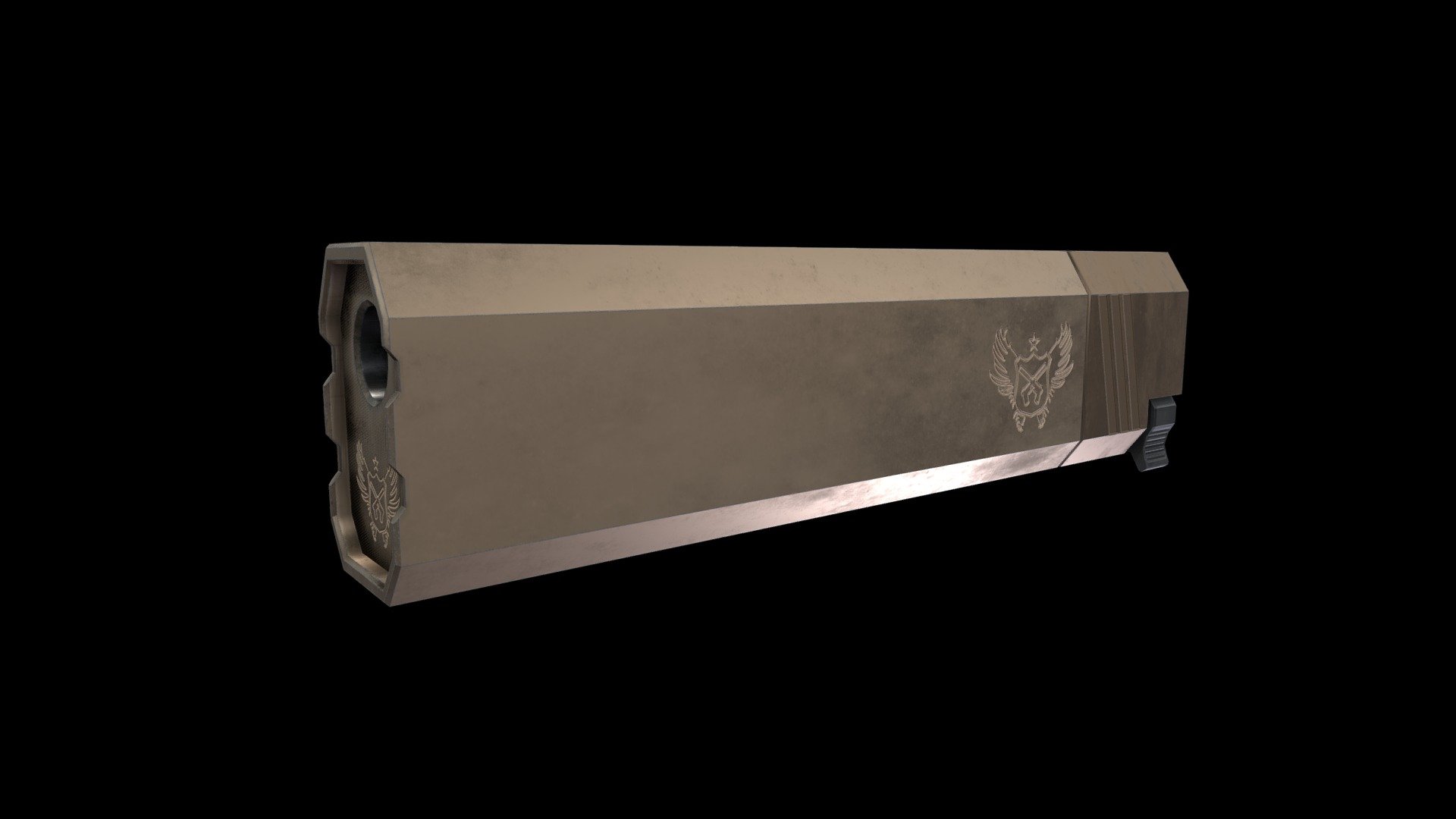 Silencerco Osprey Suppressor 3d model