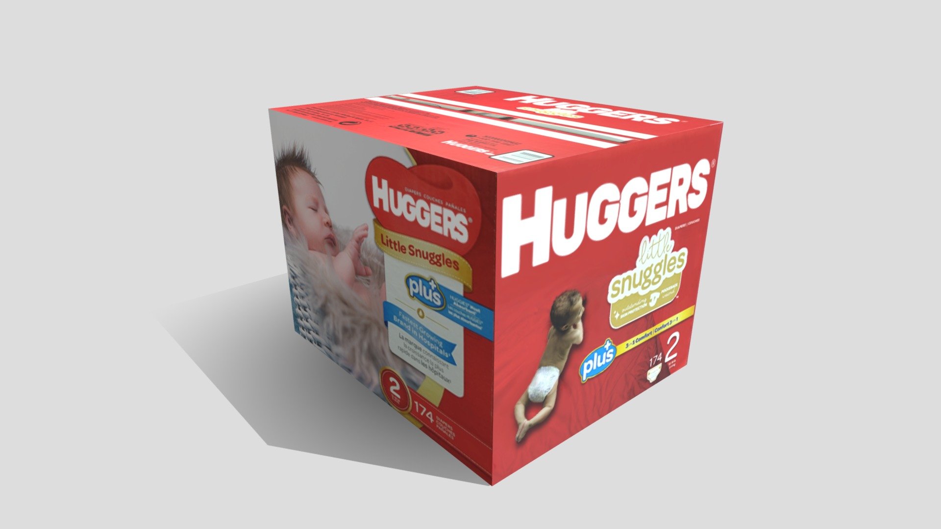 Diapers 3d model