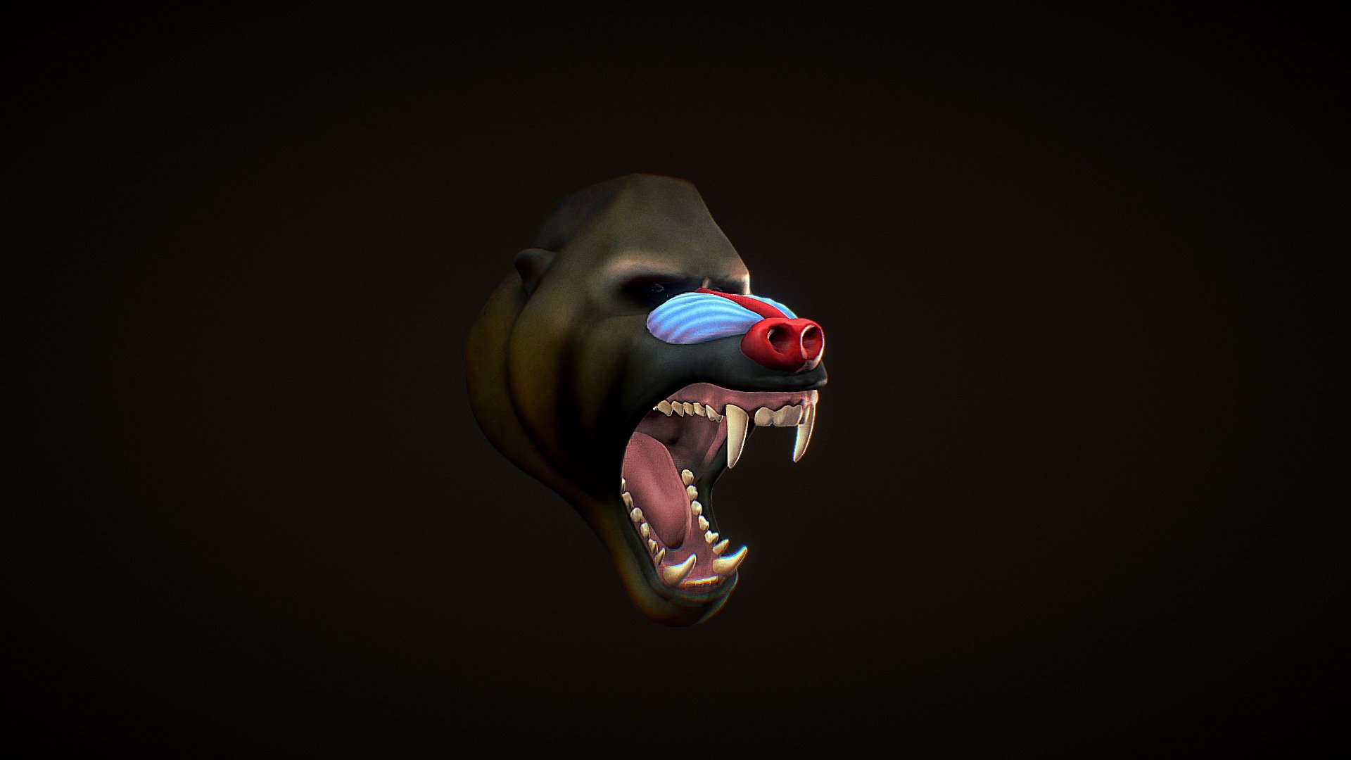 Day 9 of Sculpt January 2019: Rage 3d model