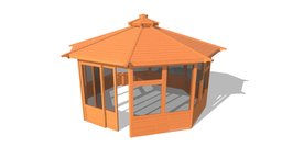 Custom Octagonal Sunroom Gazebo