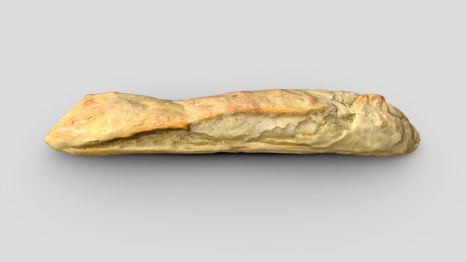 My first home made baguette 3d model