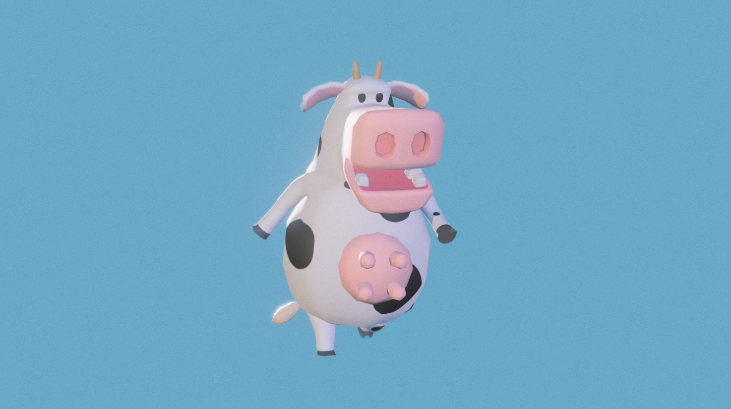 Pow Cow 3d model