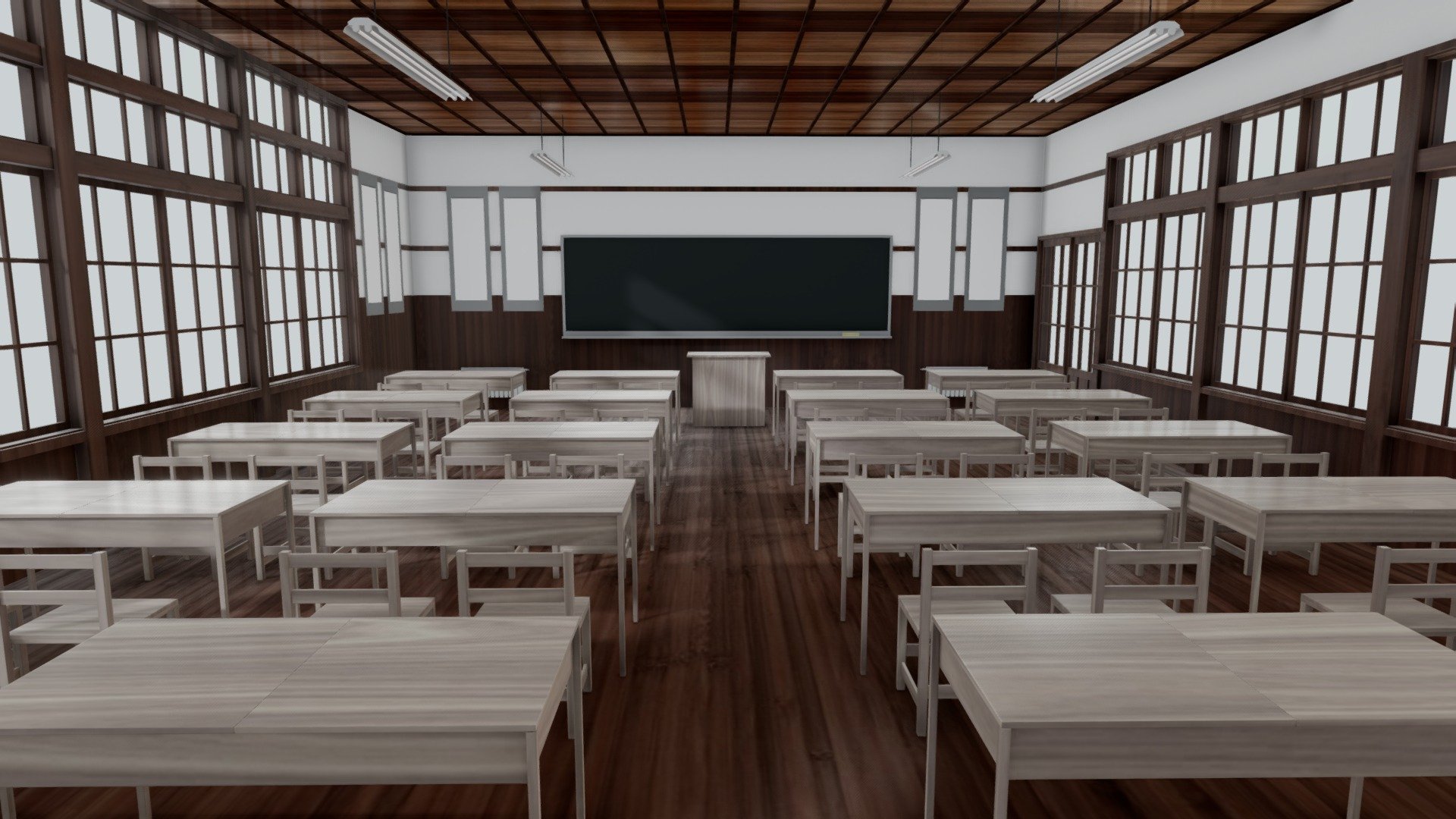 VR ClassRoom Sep. 2021 3d model