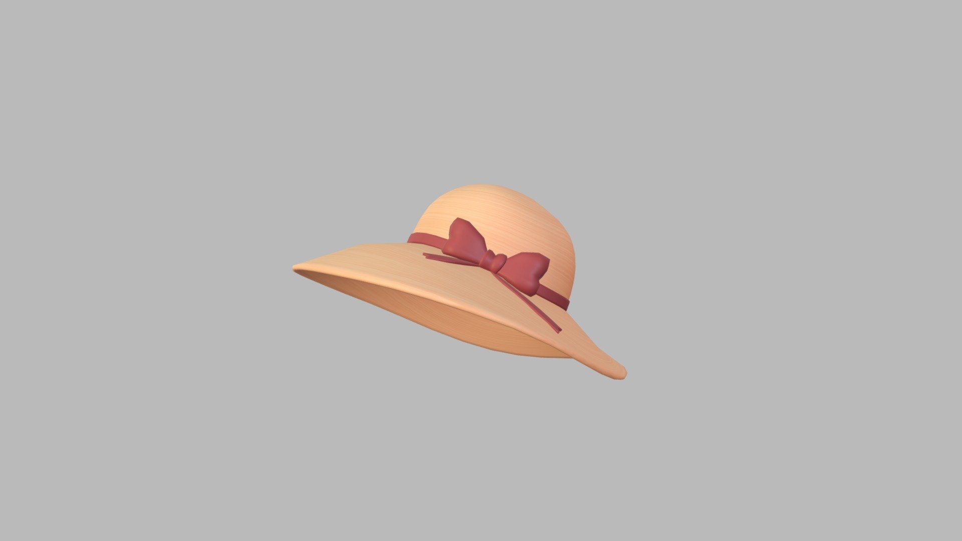 Summer Hat 3d model