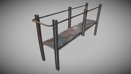 Iron fishing platform