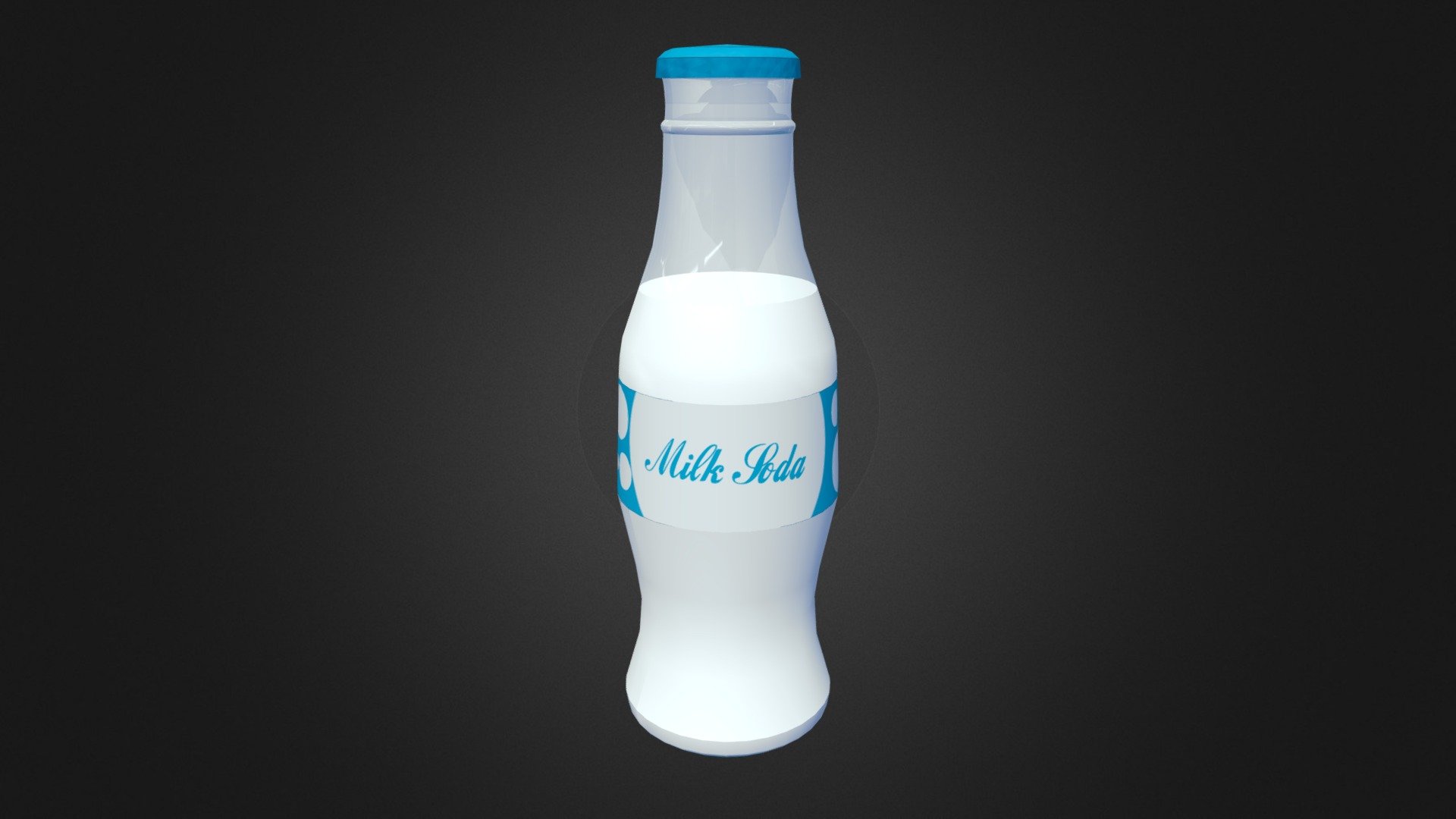 Milk Soda 3d model