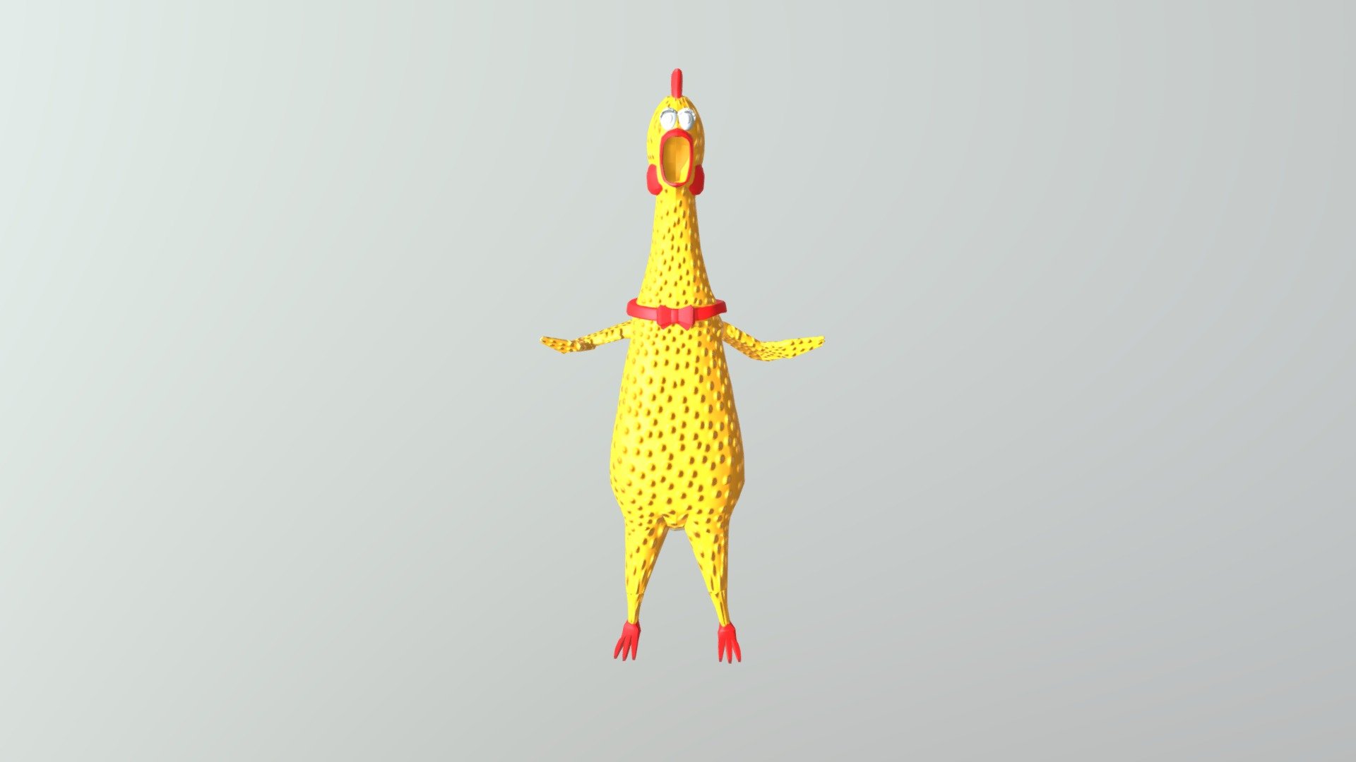 Dancing Chicken VOQIN 3d model