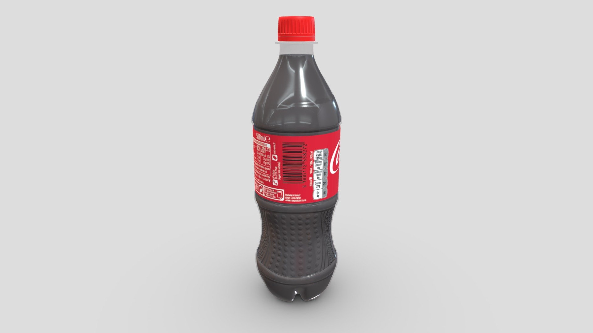 Coke Bottle 3d model