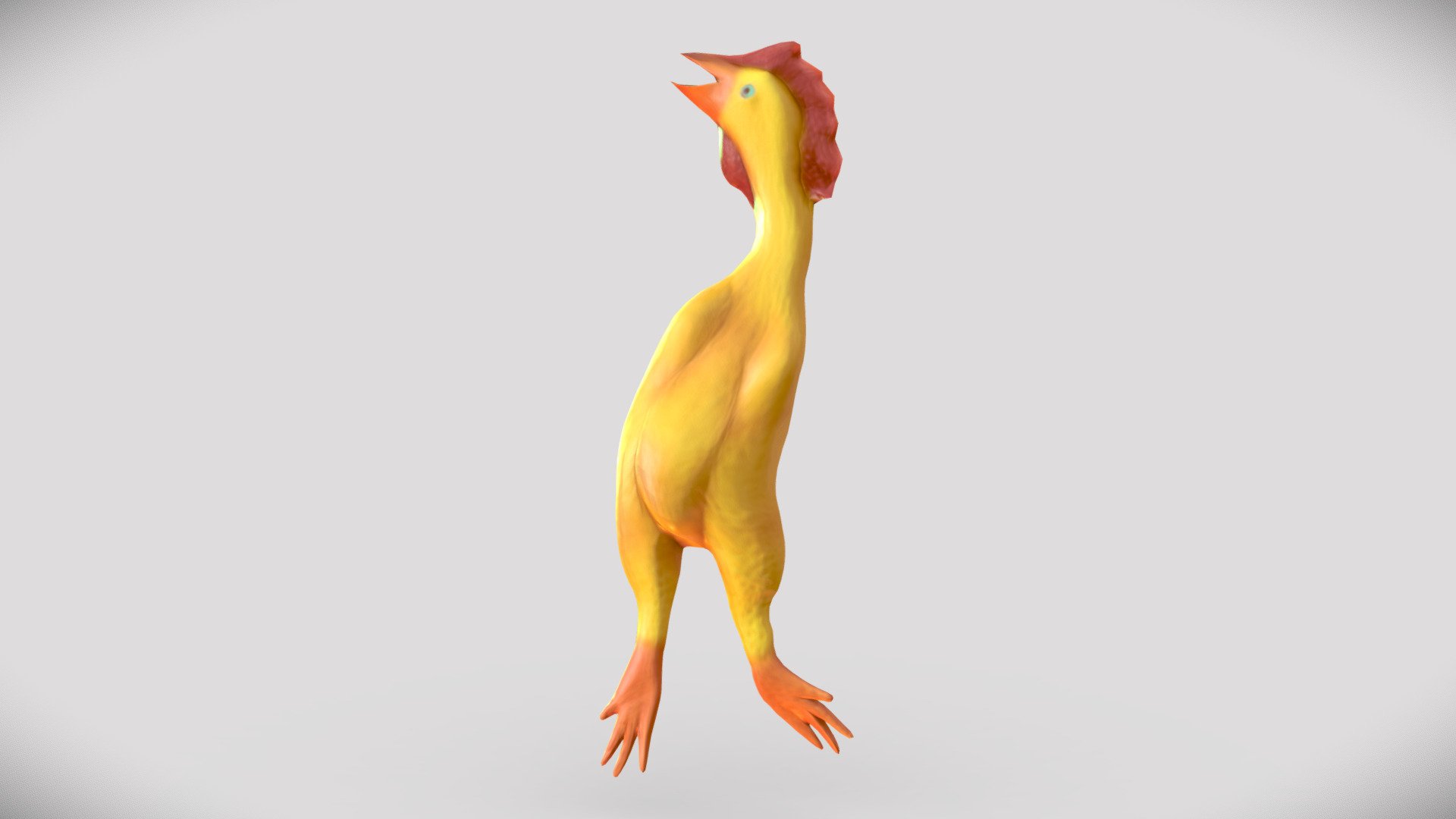 Rubber Chicken 3d model