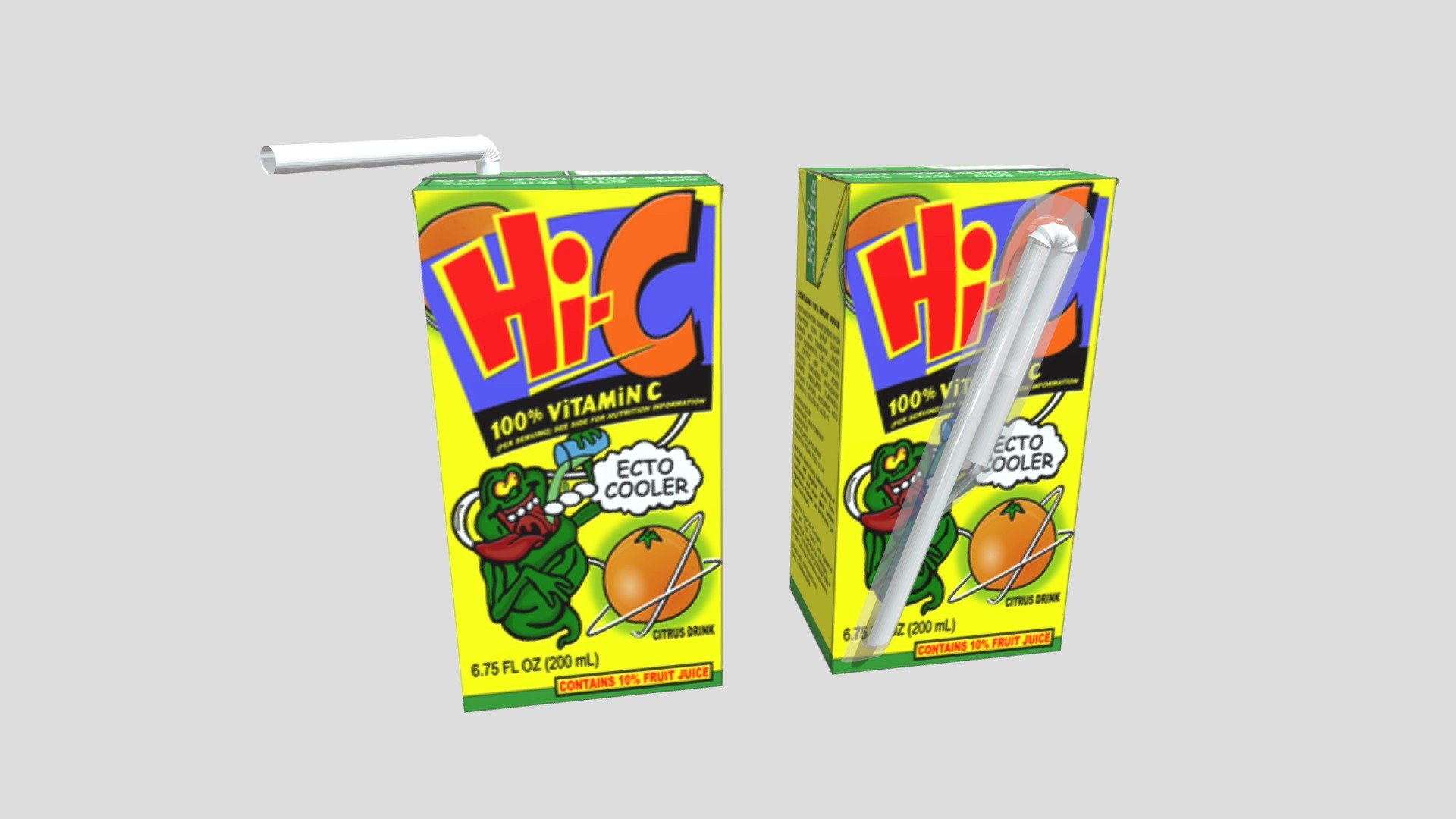 Juice Box 3d model