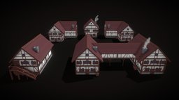 Medieval House Pack Pixel Art