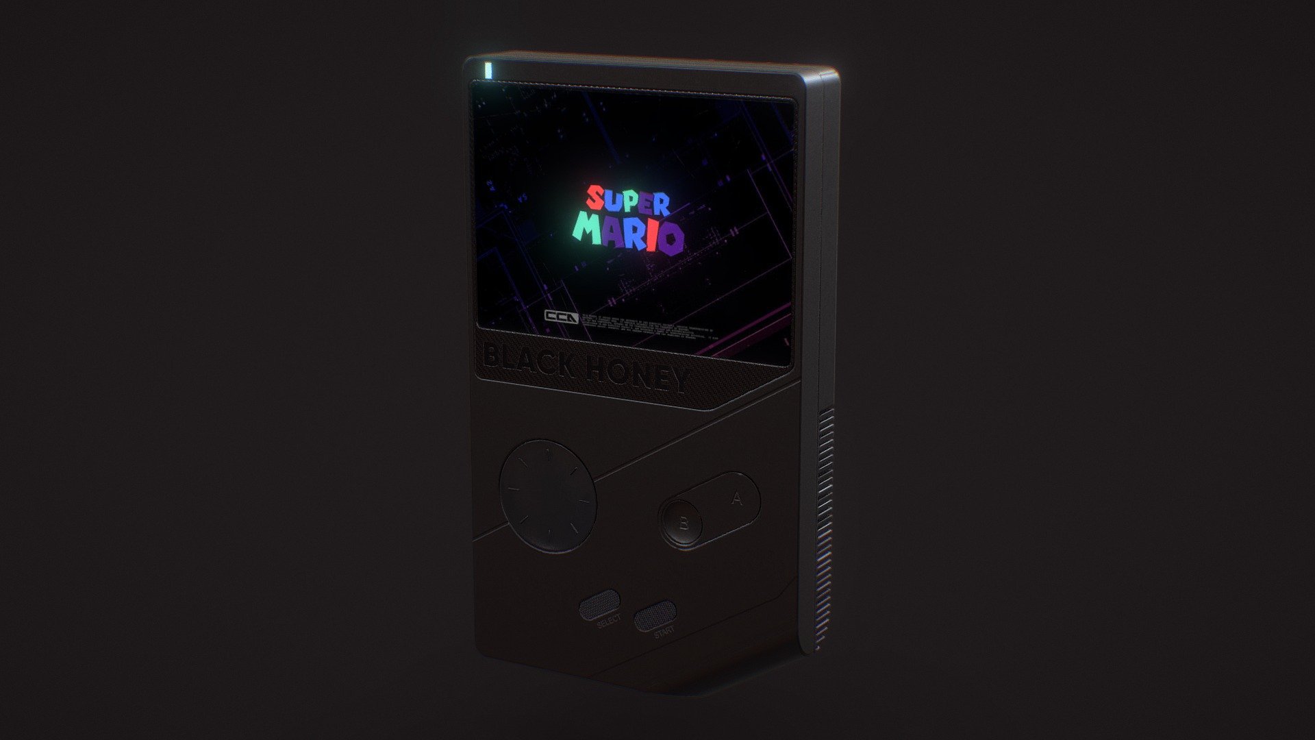 Gameboy 3d model