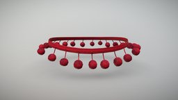 Rock-n-rose Choker