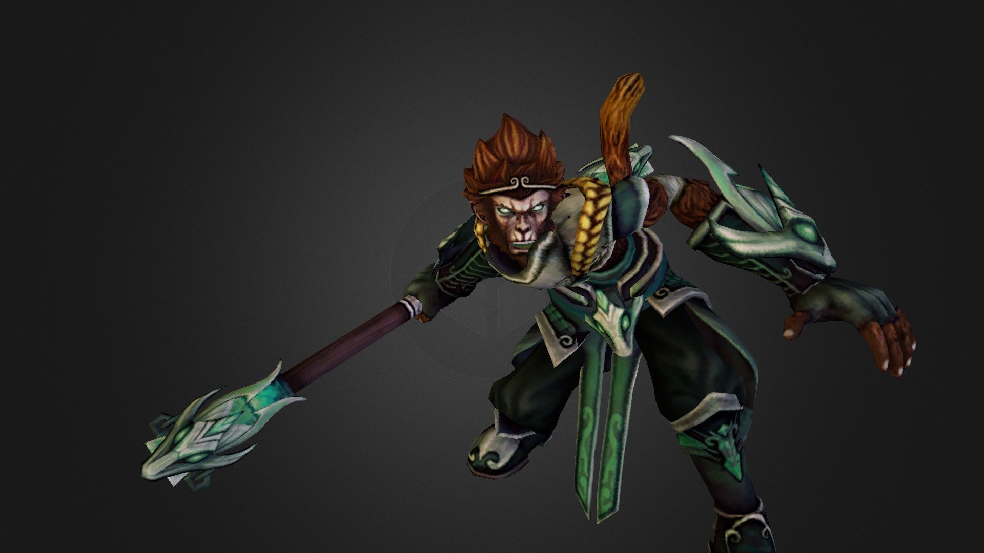 Jade Wukong 3d model