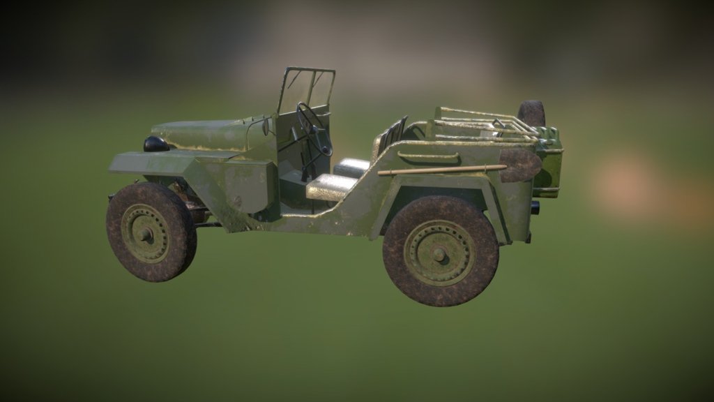 Gaz67 3d model